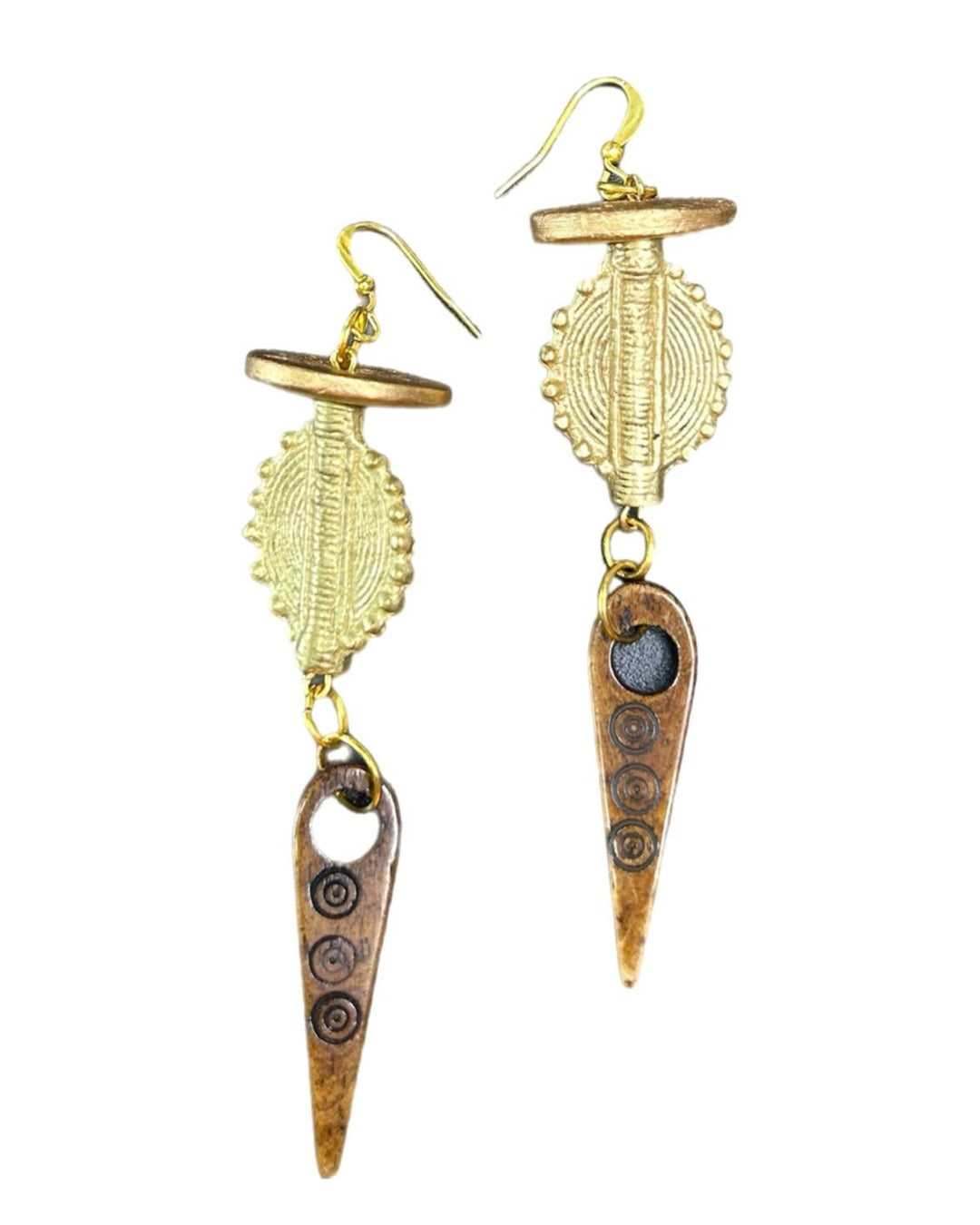 CUSTOM MADE ASHANTI EARRINGS